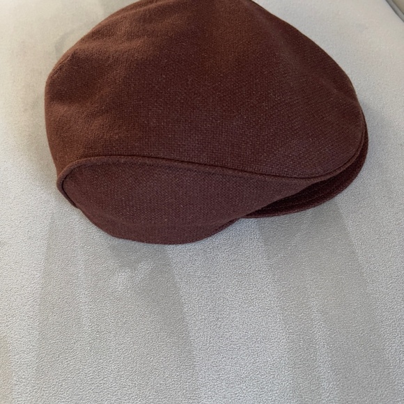 Vintage Kangol Men Brown Wool Textured Flat Cap - Picture 3 of 12